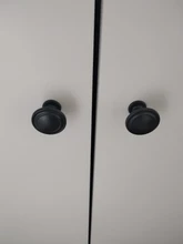 Tiradores para mobiliario Pomos y tiradores de armario manijas tiradores cajón de cocina tiradores de armario pomos de armario negro