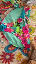 Trajes de baño con estampado Floral para niña, bañadores de dos piezas con volantes, Bikinis con múltiples tirantes