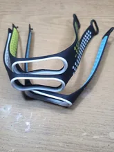 Correa transpirable para Xiaomi Mi Band 4, repuesto de correa de silicona para pulsera inteligente Mi Band 3 y 4