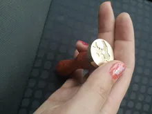 Sello de cera con mango de madera Vintage, pintura exquisita, tarjetas de invitación DIY, sello de sellado para arte Hecho A Mano de boda, manualidades, sellado de sobre