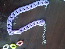 Unids/lote de 5-50 unidades/lote, Color mezclado acrílico, giro plano, ovalado, anillo abierto, Conector de cuentas, collares y pulseras para fabricación de cadena de enlace, cadena colorida