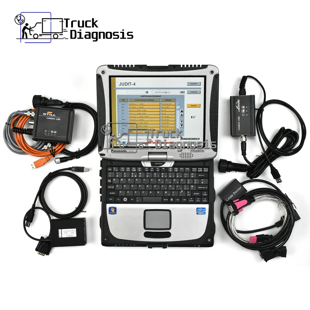 Forklift diagnostic tool for Judit Incado Box Diagnostic Kit JUDIT 4 Jungheinrich For STILL Canbox Linde Canbox Doctor+ CF19
Forklift diagnostic tool for Judit Incado Box Diagnostic Kit JUDIT 4 Jungheinrich For STILL Canbox Linde Canbox Doctor+ CF19