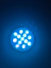 Led-Light Vase Submersible Suction-Cup Fountain Swimming-Pool Night-Lamp Garden Outdoor Pond