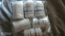 6 rollos/lote de vendaje elástico PBT de 5cm x 4,5 m, Kit de primeros auxilios, vendaje de gasa, vendaje médico para cuidados de emergencias, vendaje para heridas