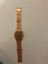 Relojes electrónicos deportivos para hombre, pulsera Digital cuadrada clásica multifunción de aleación