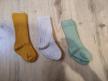 Calcetines largos hasta la rodilla para niño Y niña, calcetín informal de algodón con lazo, 0 a 5 años