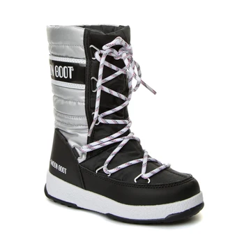Moon Boot Black Boys Snow Boots 34051400-002 We Quilted Jr Met Wp Black-Silver classic after-ski boots
Moon Boot Black Boys Snow Boots 34051400-002 We Quilted Jr Met Wp Black-Silver classic after-ski boots