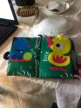 Juguete de aprendizaje temprano para bebé de 0 a 36M, libro de tela con sonido interactivo para padres e hijos, rompecabezas de papel, libro de tela con sonajero