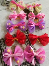 Pinza de pelo de mascota, lazos bandas de goma para perro, accesorios para el cabello de perros, productos para el cuidado de mascotas, regalo, 10 Uds.