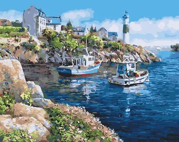 Painting by numbers GX 21220 Sea bay 40*50 
Painting by numbers GX 21220 Sea bay 40*50