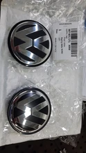 4 Uds 55mm 56mm 65mm 70mm 76MM para tapacubos centrales de coche rueda cubierta para vw estilo 3B7601171