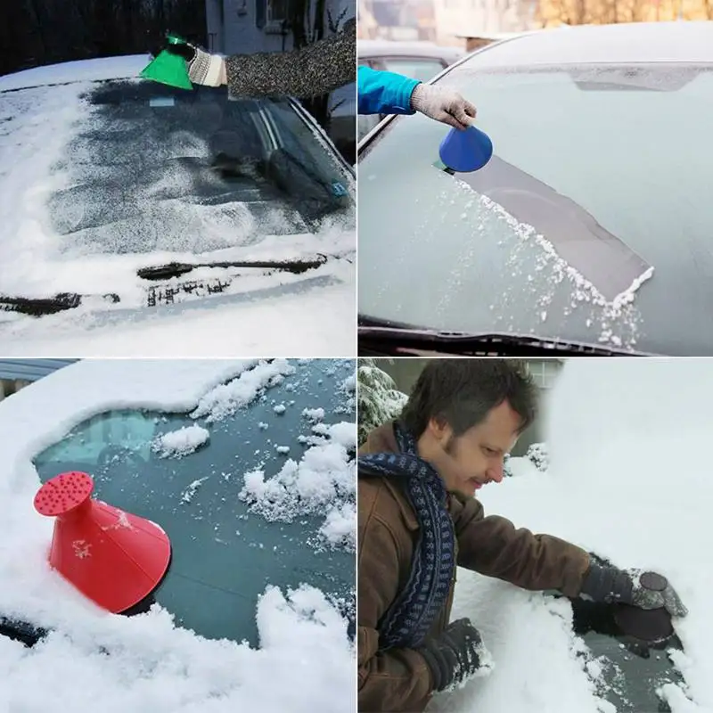 Auto Car Magic Window Windshield Car Ice Scraper Cone Shaped Ice Snow Remover Deicer Winter Snow Windshield Funnel Ice Scraper
Auto Car Magic Window Windshield Car Ice Scraper Cone Shaped Ice Snow Remover Deicer Winter Snow Windshield Funnel Ice Scraper