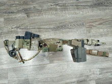 Chaleco táctico 1 + 2, bolsa Triple para revistas, sistema de munición para cargador, Clip, bolsas de bolsillo, 5,56