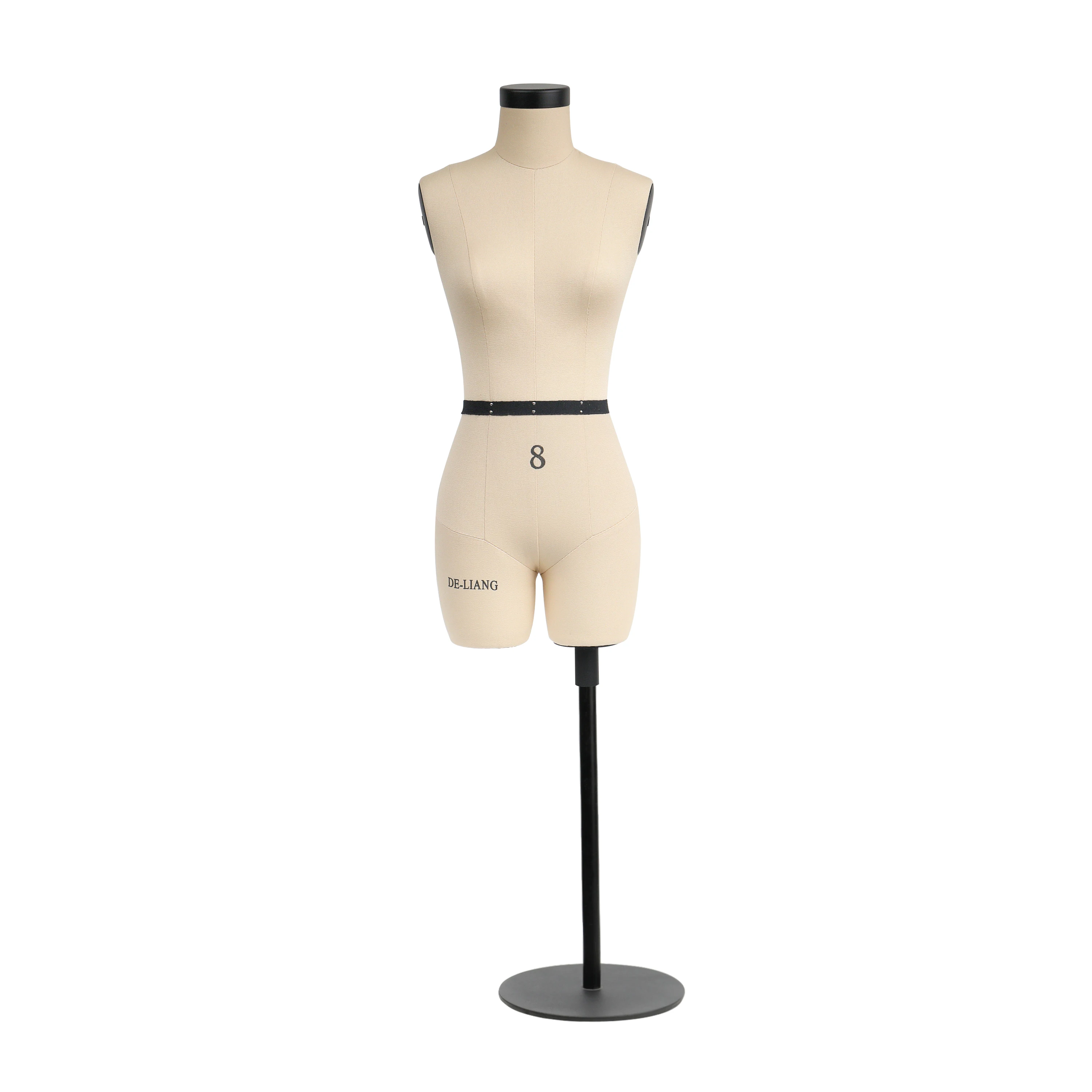 

DE-LIANG Half Scale Dress Form 1:2 Mini Sewing Tailor Trouser Female Fitting Mannequin,Dressmaker Dummy Miniature Pattern Model