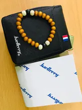 Cartera pequeña con cremallera para hombre, tarjetero pequeño de Estilo Vintage para hombre, Mini cartera con monedero 058-K9105