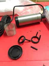 Aceite de la bomba de combustible Diesel 24V DC 12V bomba sumergible eléctrica bomba de acero inoxidable Mini carro de transferencia aceite keroseno de succión de la bomba de 30L/min