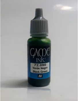 ACRYLIC PAINT GAME COLOR 17 ML BRAND VALLEJO IDEAL FOR FIGURES FANCY COLOR GREEN BLACK
ACRYLIC PAINT GAME COLOR 17 ML BRAND VALLEJO IDEAL FOR FIGURES FANCY COLOR GREEN BLACK