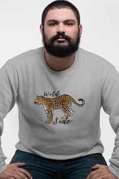 Angemiel Wear Wild Side Leopard Gray Men 'S Sweatshirt
Angemiel Wear Wild Side Leopard Gray Men 'S Sweatshirt