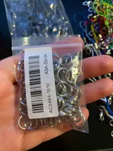 100 unids/lote 5-15mm abierto de acero inoxidable doble salto anillos para DIY clave doble conectores de anillos partidos para la fabricación de la joyería