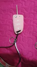 Funda de silicona para coche, funda de cobertura de mando a distancia, funda protectora para JAC S2, S3, S4, S5, S7, R3, llavero remoto plegable, accesorios para colgar