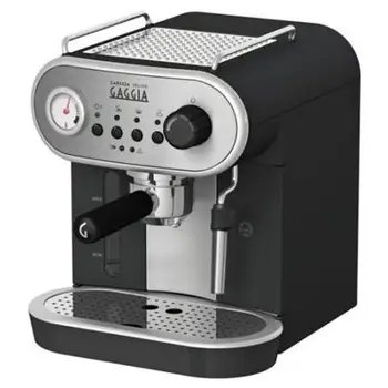 Caress Deluxe coffee Espresso machine manual tank 1.4 liter power 1900 Watt black color/ArgentoGAGGIA144.7
Caress Deluxe coffee Espresso machine manual tank 1.4 liter power 1900 Watt black color/ArgentoGAGGIA144.7