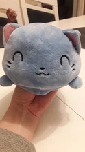 Gato de doble cara para niños, animales de peluche, unicornio, 21 estilos