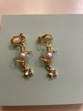 Juego de 5 pares de pendientes de Clip de estilo coreano, pendientes de Clip geométricos de estilo Simple sin perforaciones