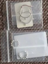 ROXI-Pendientes minimalistas de plata de ley 925, pendientes de botón, bola, delicado, diminuto, pendientes pequeños, de hélice, para cartílago, piercing, 3