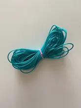 10 metros/lote 1,0mm cordón encerado hilo cadena Correa collar de cuerda de para fabricación de joyería DIY collar de pulsera