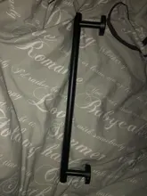 Robe Hook Holder Bar-Shelf Rail-Bar-Rack Towel Bathroom-Hardware-Set Black Ce Tissue