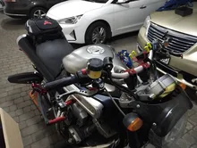 Espejo retrovisor Universal para motocicleta, retrovisor de extremo de barra de 22mm, 2 uds., espejos retrovisores de aluminio de 7/8 pulgadas para manillar de moto