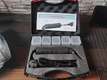 Máquina profesional de reparación de parachoques de coche, grapadora caliente, sistema de reparación de plástico, soldadura, juego de herramientas de reparación de garaje de automóviles con funda