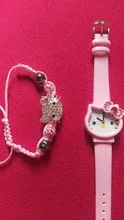 Reloj de malla de acero inoxidable con dibujos animados para niños, pulsera de cuarzo, informal
