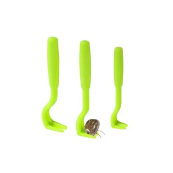 Tick lever 3 piece clip hook 3 sizes pull the removal practice # Human animal 6601 
Tick lever 3 piece clip hook 3 sizes pull the removal practice # Human animal 6601