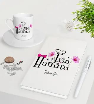 Personalized The Lady Of The House White Notebook Pen Turkish coffee Cup Seti-1
Personalized The Lady Of The House White Notebook Pen Turkish coffee Cup Seti-1