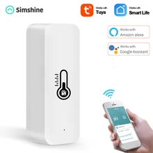 Tuya ZigBee Smart Temperature And Humidity Sensor Work With Zigbee Gateway Hub Via Alexa Google Home SmartLife/Tuya App Control
Tuya ZigBee Smart Temperature And Humidity Sensor Work With Zigbee Gateway Hub Via Alexa Google Home SmartLife/Tuya App Control