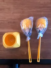 Toilet-Brush-Holder Donald Wc-Accessories Trump-Head Bath Silicone Yellow for Funny Practical