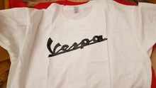 Vespa Vespa T Shirt Men 2017 Divertida Camiseta 100% Algodón de Verano de Manga Corta Cuello Redondo Camisetas Masculino #194