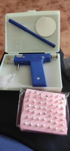 Kit de herramientas para perforación corporal de acero inoxidable, máquina profesional de Piercing para el ombligo y la nariz, con pendientes de oreja