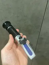 Mosto de Cerveza y Vino Refractómetro RSG-32ATC, brewing refractómetro 0-32 de Doble Escala de Gravedad Específica 1.000-1.120 y 0-32% brix