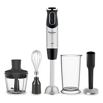 Hand-held Blender Moulinex QuickChef 0,5 L 1000W Stainless steel
Hand-held Blender Moulinex QuickChef 0,5 L 1000W Stainless steel