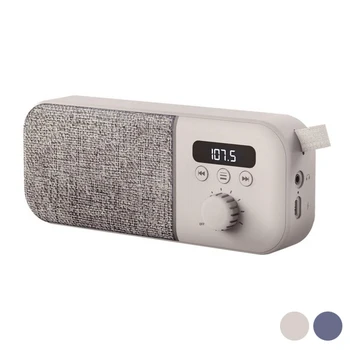 Portable Digital Radio Energy Sistem Fabric Box FM 1200 mAh 3W
Portable Digital Radio Energy Sistem Fabric Box FM 1200 mAh 3W