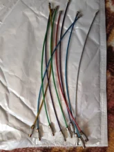 Llavero EDC colorido de acero inoxidable, herramientas para exteriores, herramientas, Cable, cuerda, tornillo de bloqueo, 10 Uds.