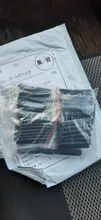 Manguito termorretráctil negro, Kit surtido de tubos de conexión eléctrica, envoltura de Cable eléctrico, 127 Uds.