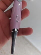 Mini eléctrica rizador de pestañas en caliente pestañas calientes maquillaje de pestañas rizador de pestañas en caliente aplicador de larga duración herramienta de belleza