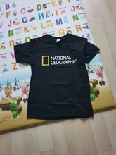 Camiseta de manga corta para hombre, prenda de vestir, de algodón, a la moda, con estampado de Discovery Nacional Geographic, gran oferta