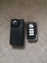 Alarma antirrobo con Control remoto inalámbrico para seguridad del hogar, Detector de vibración para motocicleta, puerta ventana
