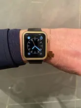 Funda de protección para Apple Watch, 40mm, 44mm, 38mm y 42mm, carcasa protectora para iwatch, series 5, 4, 3, 2, 1