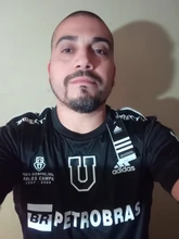 20-21 Camiseta de U de Chile homenaje al Tanque Campos Universidad de Chile tercera jerseys negro personalizar Montillo