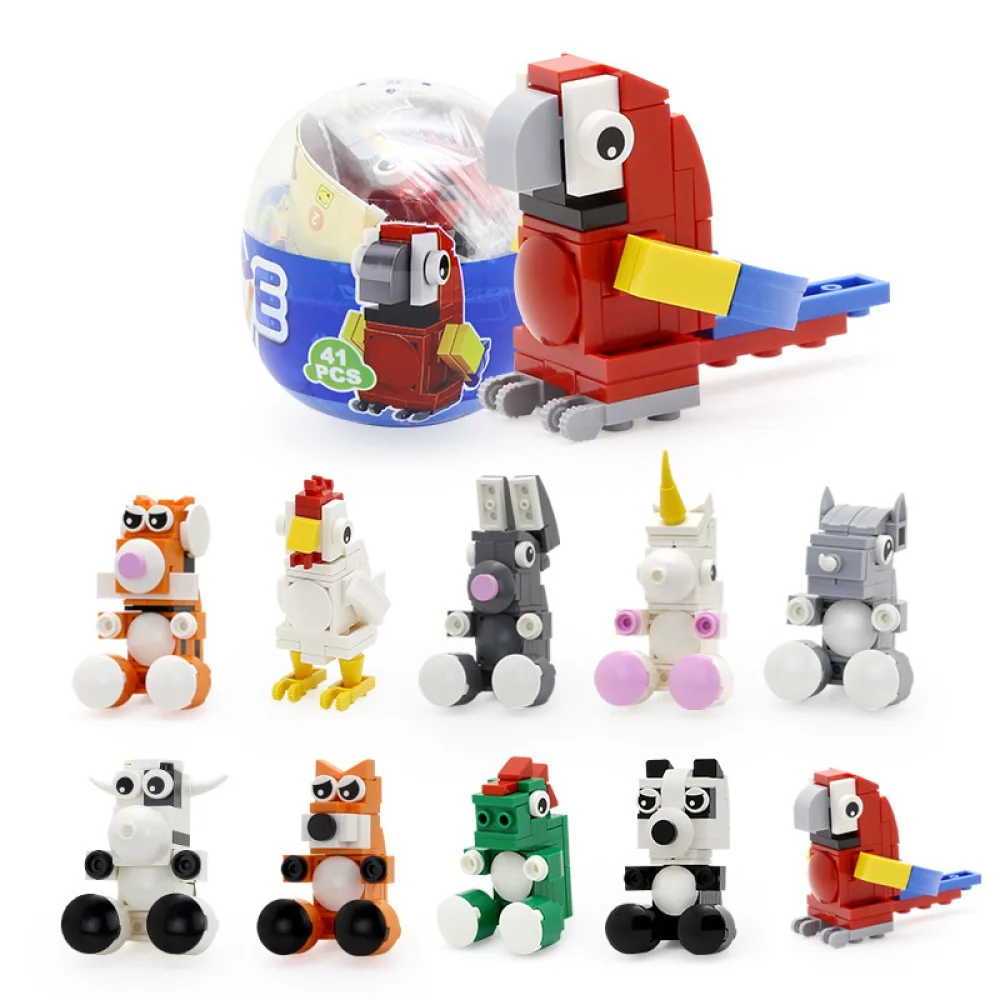 Animal Capsule Puzzle Building Blocks Small Particles Early Educational Assembling Toys For Children Safe Materials Kids Blocks
Animal Capsule Puzzle Building Blocks Small Particles Early Educational Assembling Toys For Children Safe Materials Kids Blocks